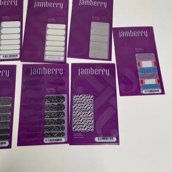 NEW 22 Piece JAMBERRY Nail Decal Set - Picture 5 of 7